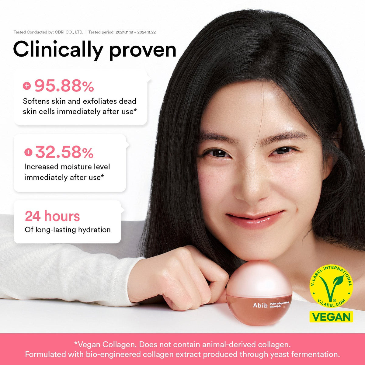PDRN Collagen Lip Mask Glazed Jelly Abib