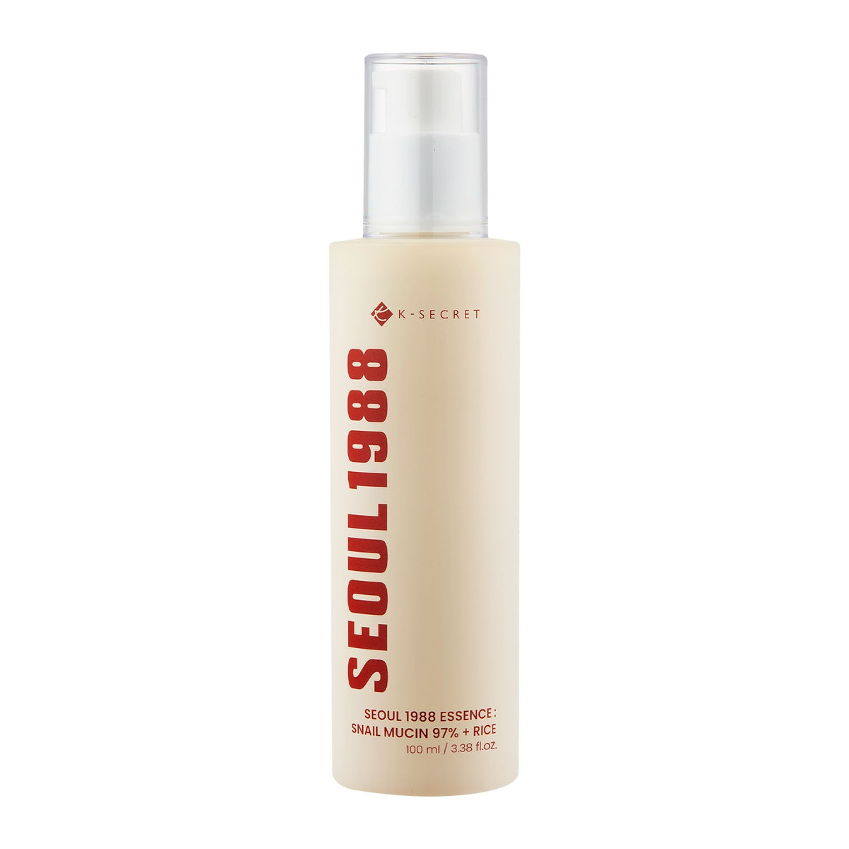 Essence Snail Mucin 97% + Rice Seoul 1988 by K-Secret