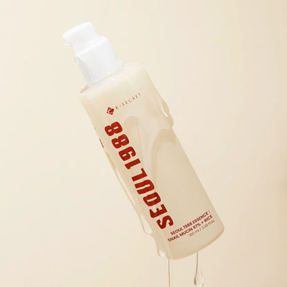 Essence Snail Mucin 97% + Rice Seoul 1988 by K-Secret
