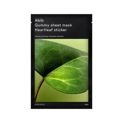 Gummy Sheet Mask Heartleaf Sticker Abib