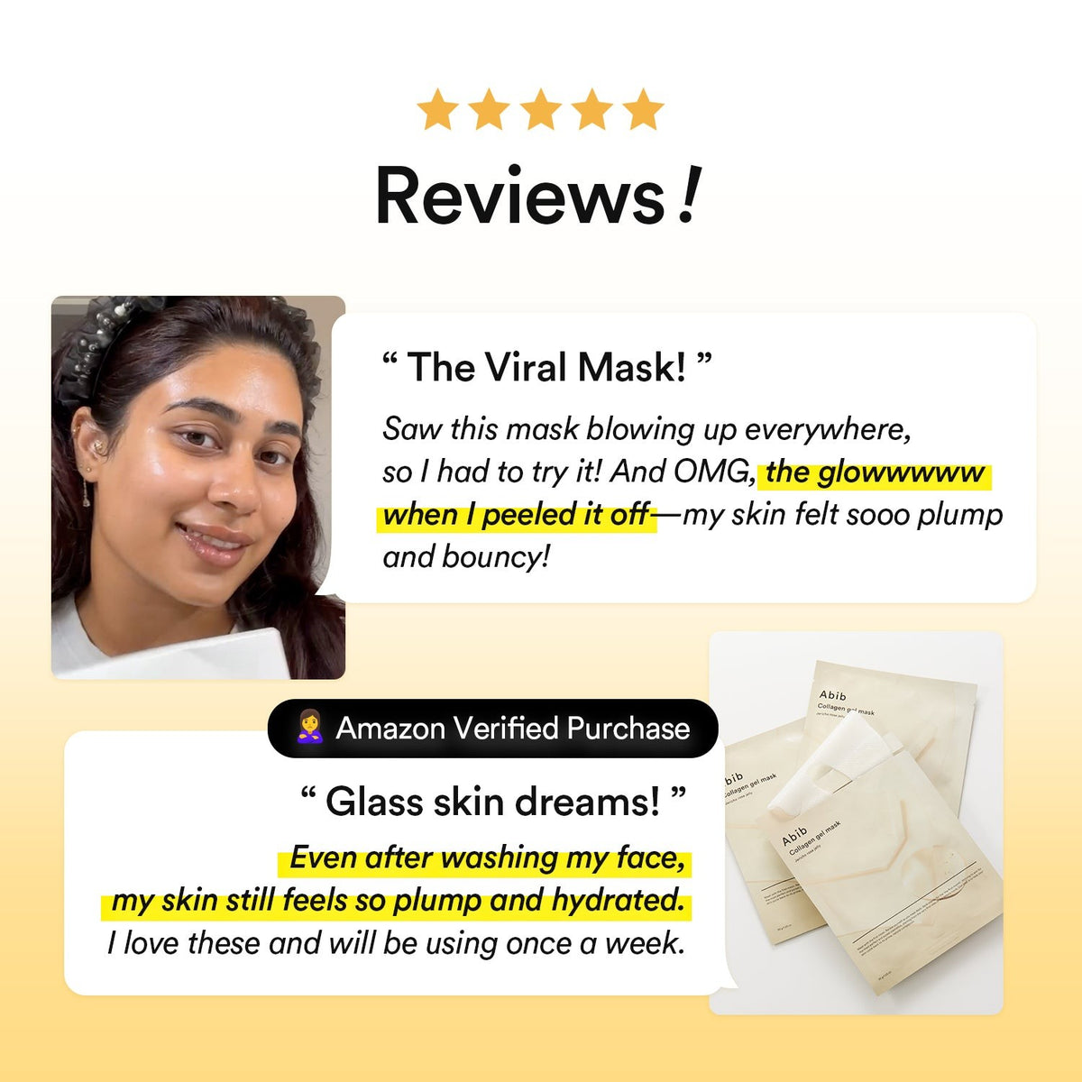Collagen Gel Mask Jericho Rose Jelly Abib