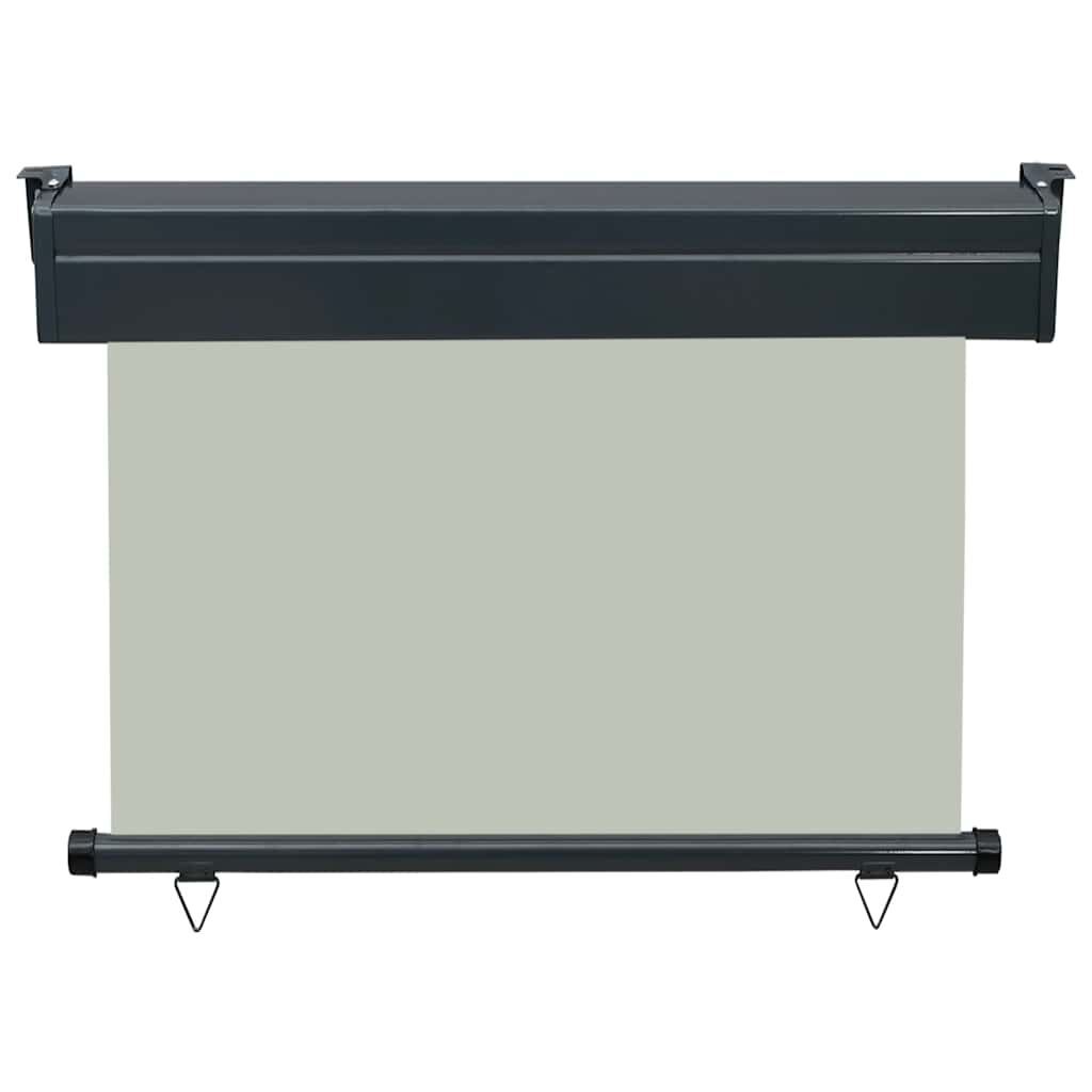 Vidaxl Toldo Lateral De Balcón Gris 105x250 Cm_3