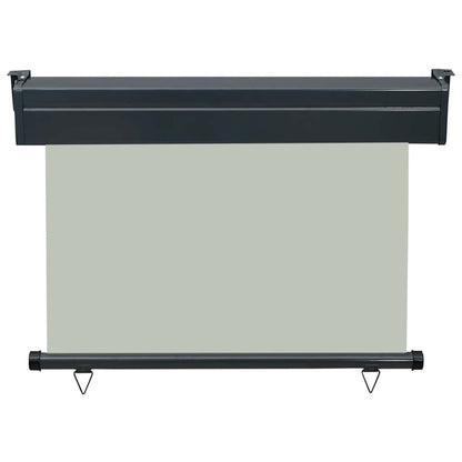 Vidaxl Toldo Lateral De Balcón Gris 105x250 Cm_3