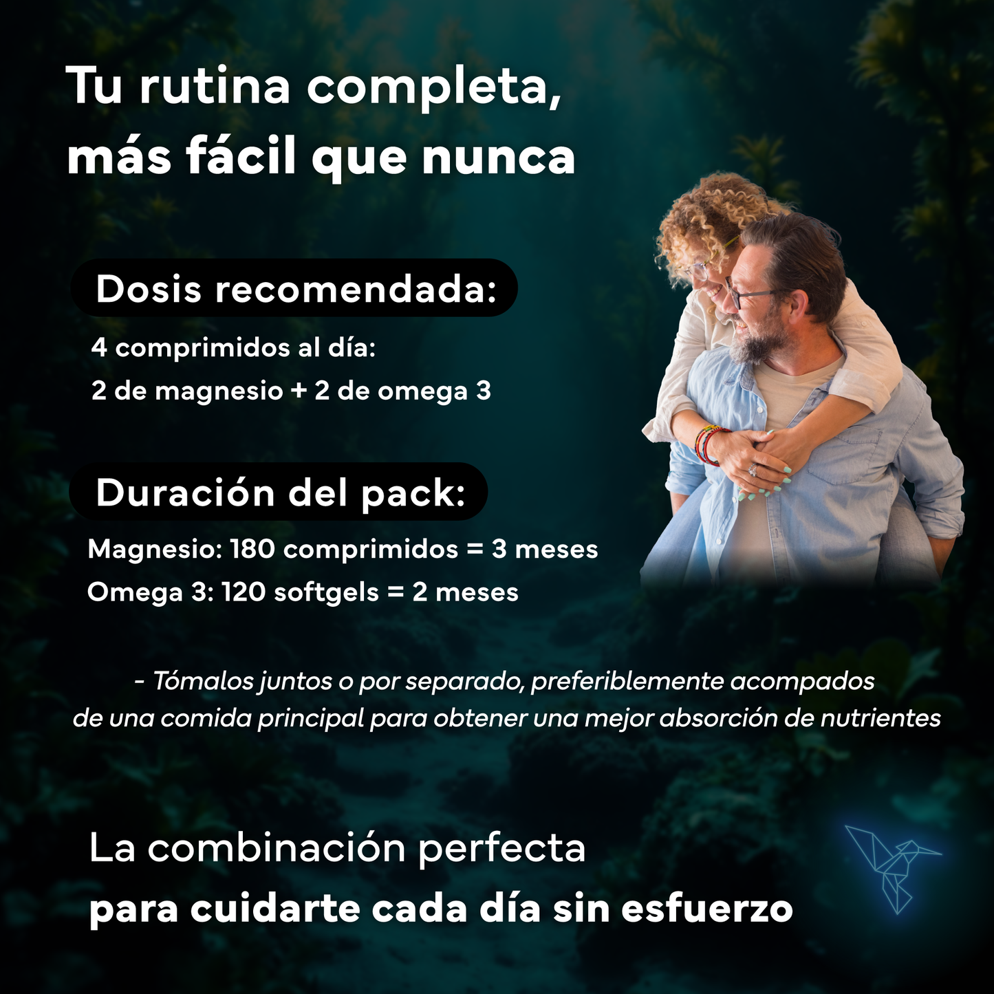 Magnesio Complex 4 En 1 + Omega 3 2000mg Omegatex®. Sevens Nutrition. Energía, Corazón, Cerebro Y Músculos_4