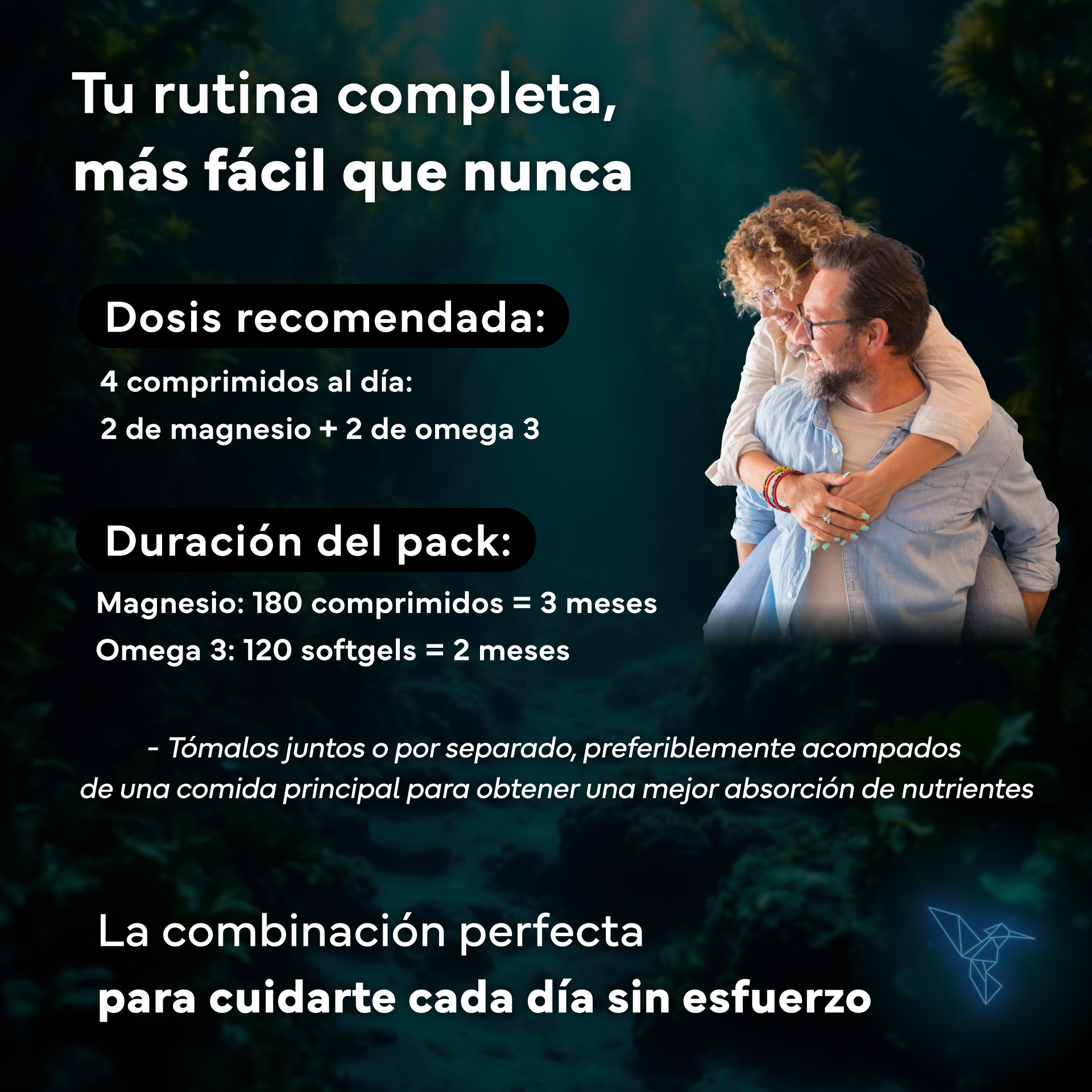 Magnesio Complex 4 En 1 + Omega 3 2000mg Omegatex®. Sevens Nutrition. Energía, Corazón, Cerebro Y Músculos_4