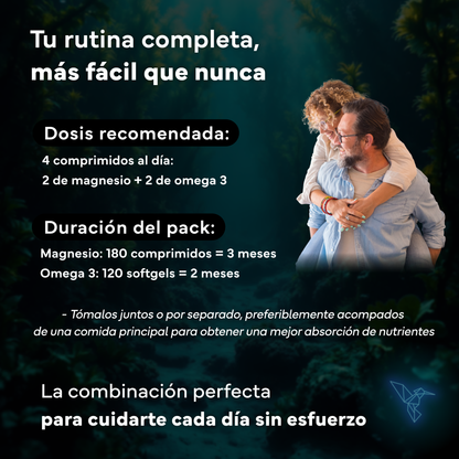 Magnesio Complex 4 En 1 + Omega 3 2000mg Omegatex®. Sevens Nutrition. Energía, Corazón, Cerebro Y Músculos_4