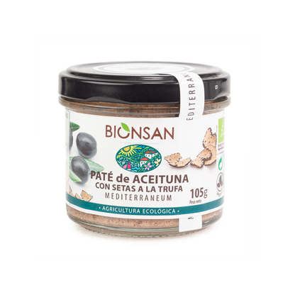 Paté De Aceituna Con Setas A La Trufa Ecológico 105g