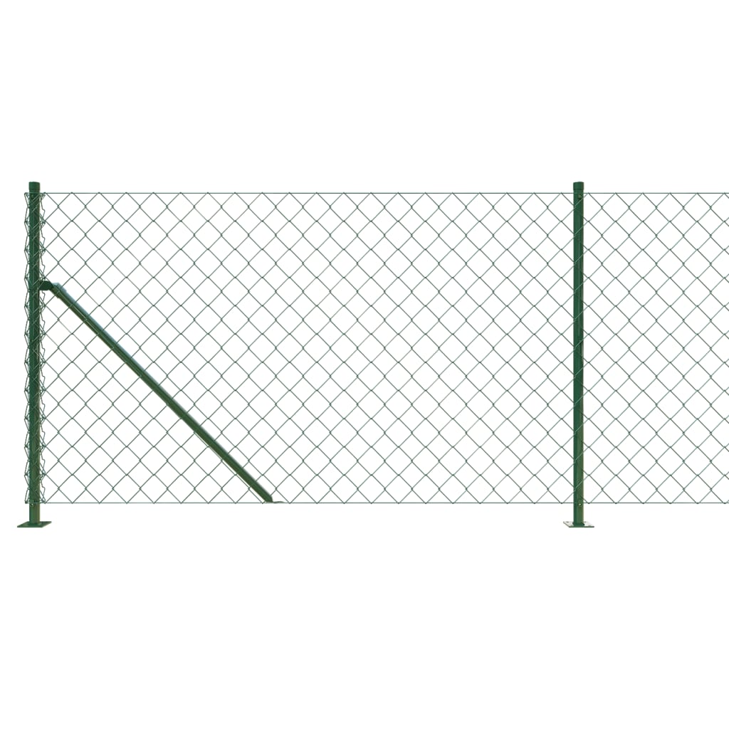 Cerca De Alambre Con Brida Verde 1,1x10 M / Vetonek_2