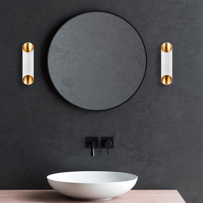 Aplique De Pared, Metal , Blanco, 8x12x30, Casquillo 2 X G9 Max 10 W_3