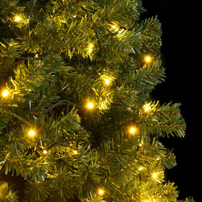 Vidaxl Árbol De Navidad Artificial Con Bisagras 300 Leds 270 Cm_1
