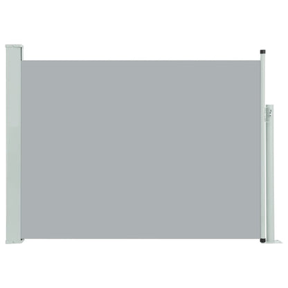 Vidaxl Toldo Lateral Retráctil De Jardín Gris 117x500 Cm_0