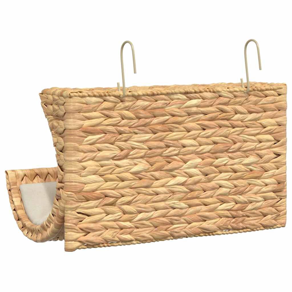 Vidaxl Cama Para Gato Con Cojín De Jacinto De Agua 37x20x20 Cm_4