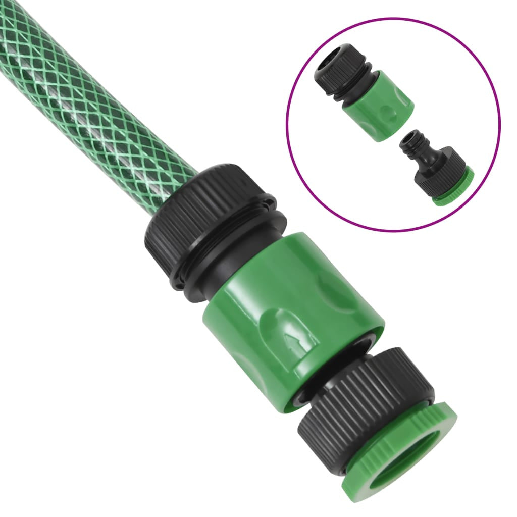 Vidaxl Manguera De Jardín Con Accesorios Pvc Verde 0,5 30 M_4