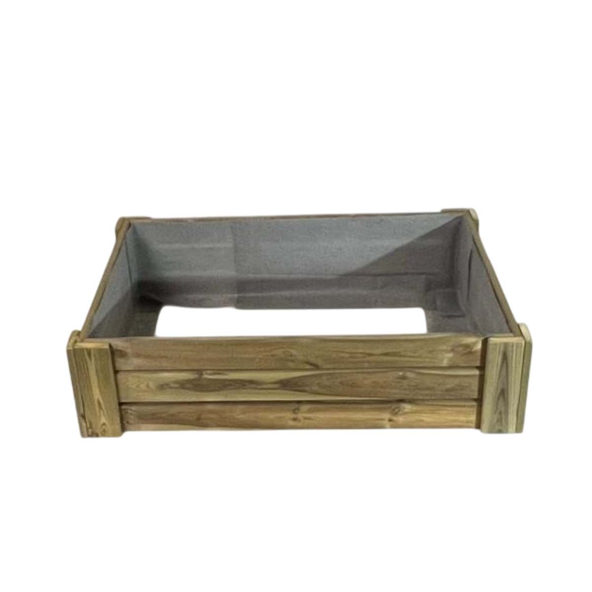 Cajón De Cultivo Solana. Altura De 30 Cm. Sin Base. Vidahuerto 120x80x30 Cm.