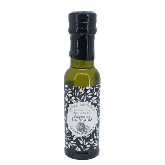 Aceite De Oliva Virgen Extra Macerado A La Trufa Negra 100 Ml Cristal_0