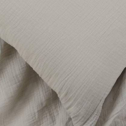 Venture Home Juego De Ropa De Cama Mila Algodón Gris Claro 200x150 Cm / Vetonek_2