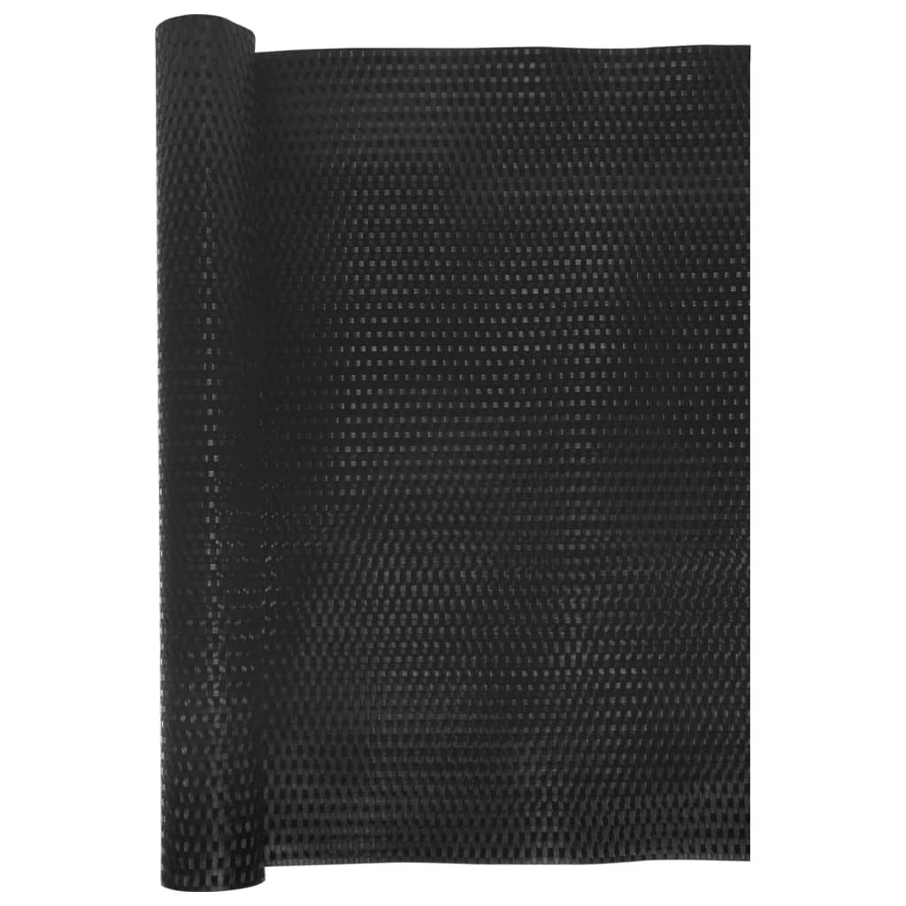 Toldo Para Balcón Ratán Sintético Negro 600x100 Cm / Vetonek_4