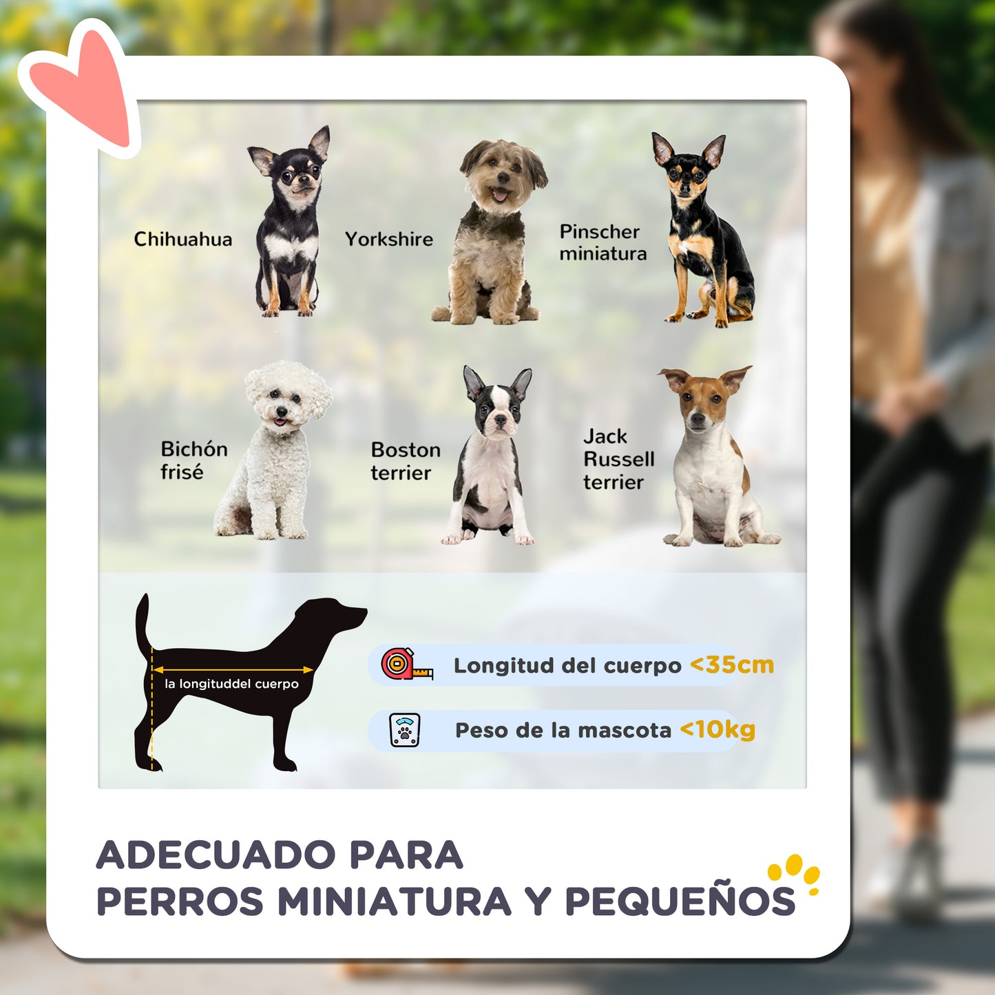 Pawhut Cochecito Para Mascotas Plegable Con Toldo Ajustable 77x45x99,5 Cm Negro_3