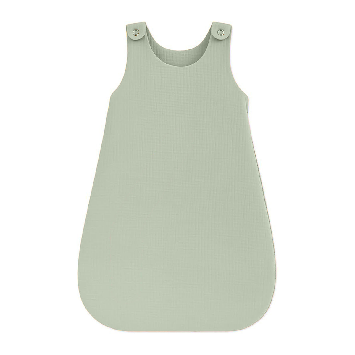 Saco De Dormir De Verano De Algodón Orgánico Verde_0