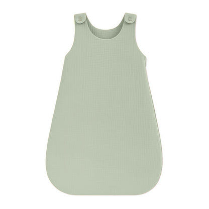 Saco De Dormir De Verano De Algodón Orgánico Verde_0