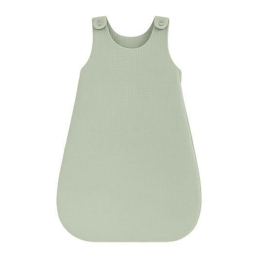 Saco De Dormir De Verano De Algodón Orgánico Verde_0