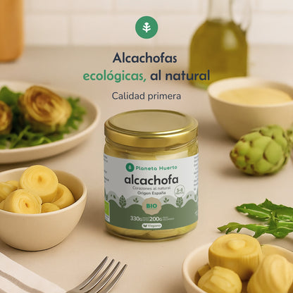 Alcachofa corazones ECO Planeta Huerto 330 g