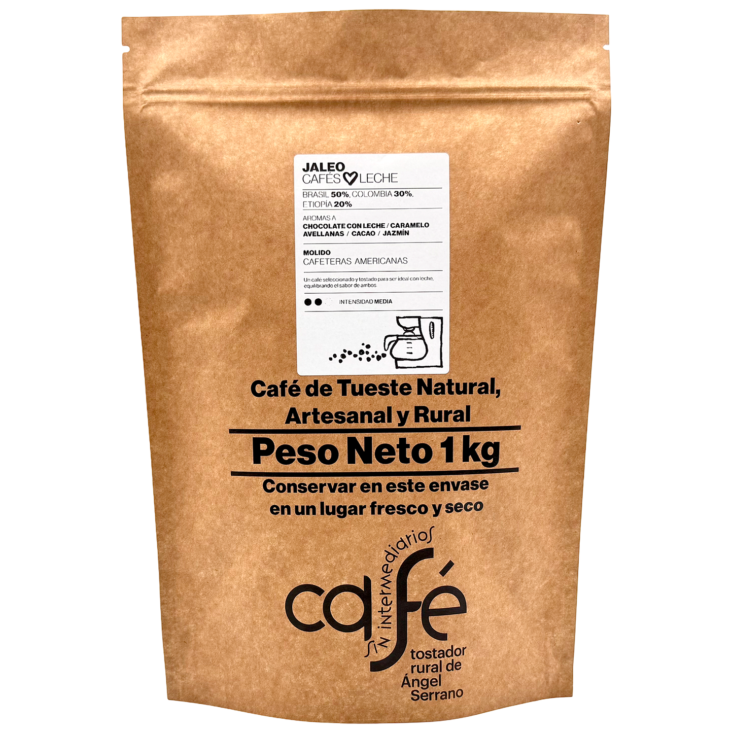 Cafe Sin Intermediarios Café Colombia Jaleo Molido Americana 1 Kg_0