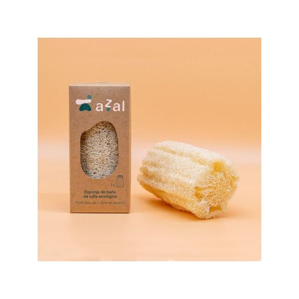 Esponja de Luffa exfoliante corporal 7,5 x 15 cm