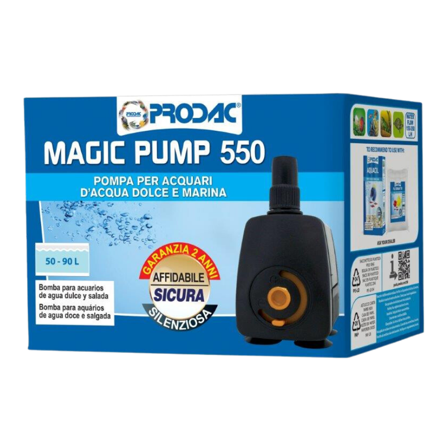Bomba Para Acuario Magic Pump 550 (200-550 L/h)