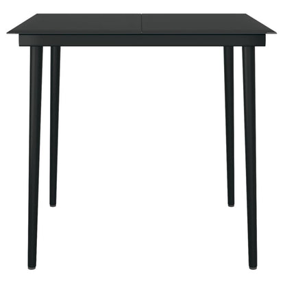 Vidaxl Juego De Comedor Para Jardín 3 Piezas Gris_5
