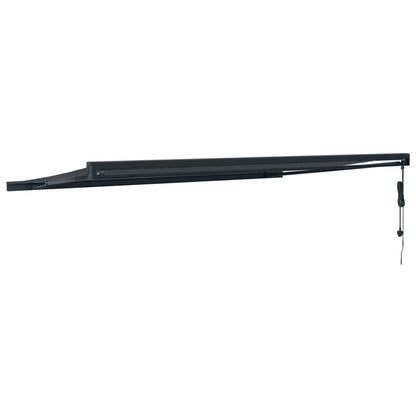 Vidaxl Toldo Retráctil Aluminio Y Tela Gris Antracita 5x3 M_4