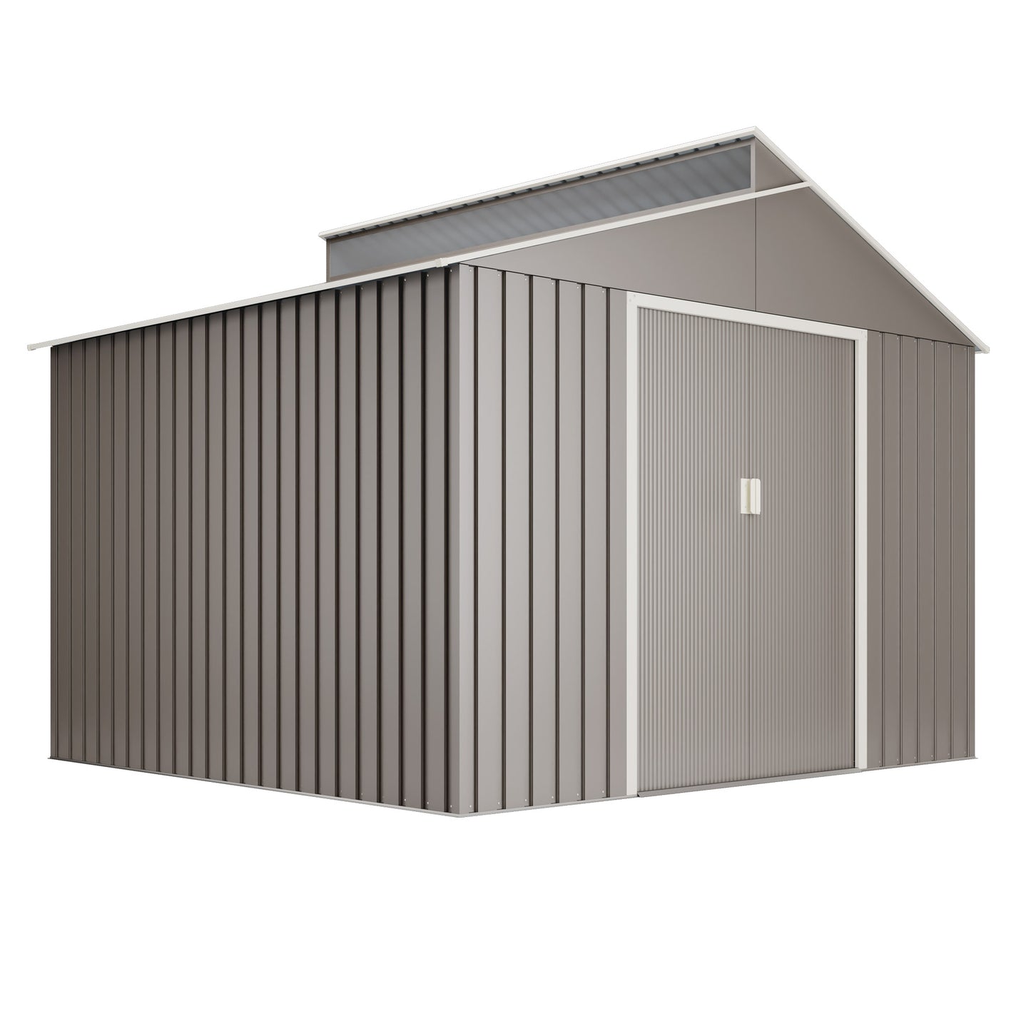 Caseta Metal Bjorn 7.25m2 - 10 Años De Garantía - 282x257x222cm. Cobertizo Jardin_0