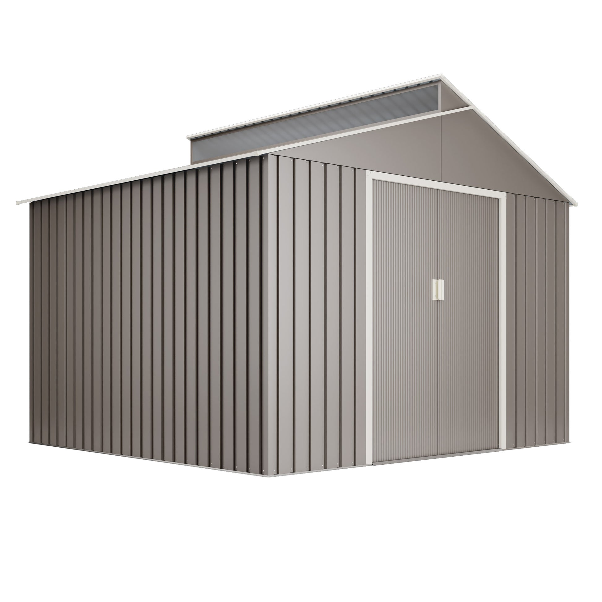Caseta Metal Bjorn 7.25m2 - 10 Años De Garantía - 282x257x222cm. Cobertizo Jardin_0