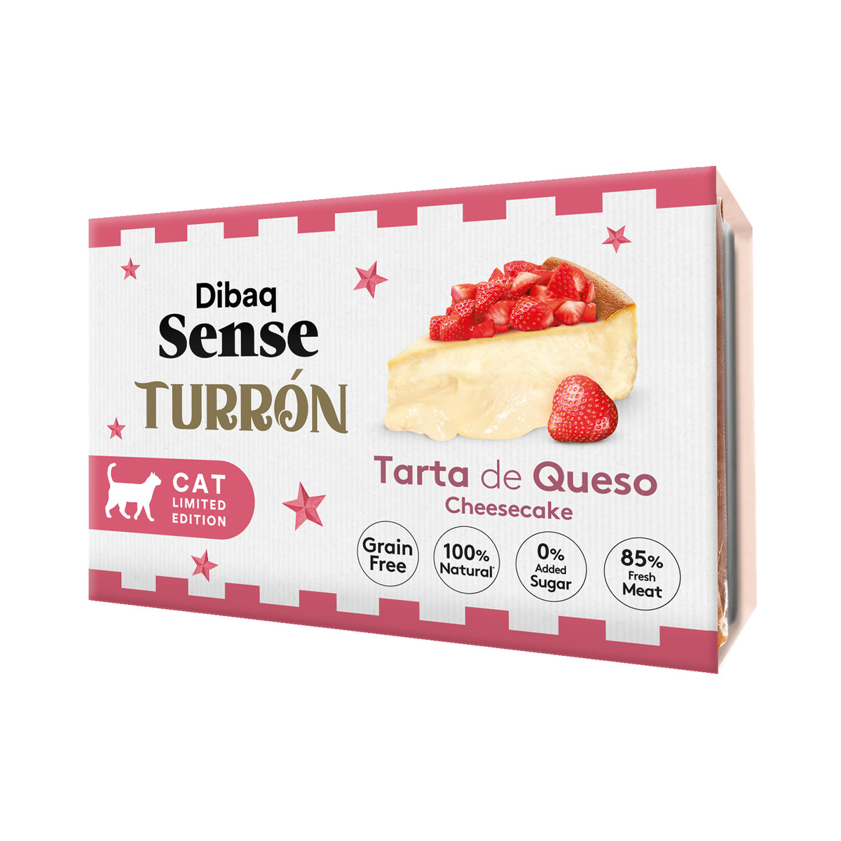 Dibaq Sense Turrón Para Gatos De Tarta De Queso 100g_0