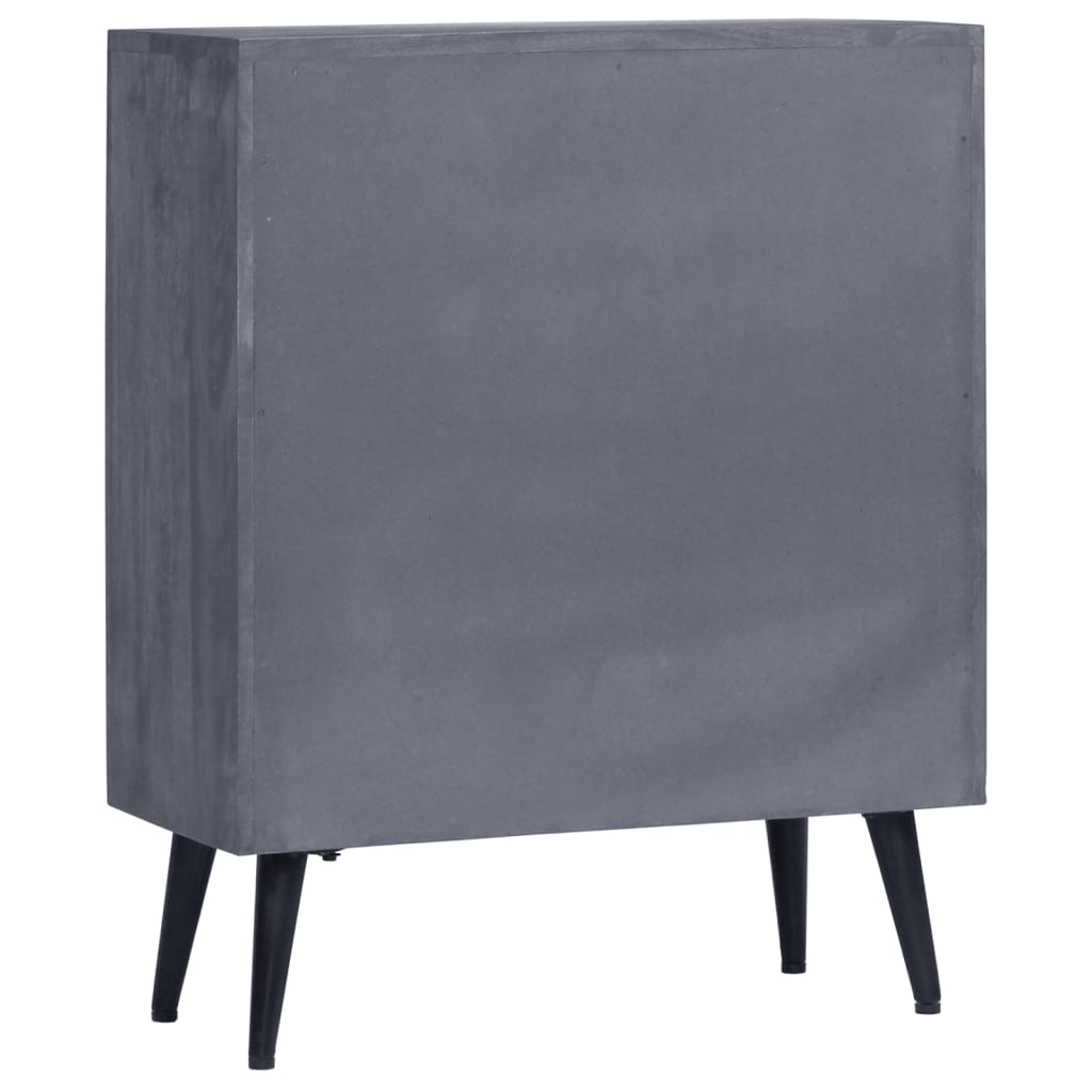 Aparador De Madera De Mango Maciza 60x30x76 Cm_3