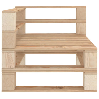 Vidaxl Juego De Muebles De Palés Para Jardín 6 Piezas De Madera_3
