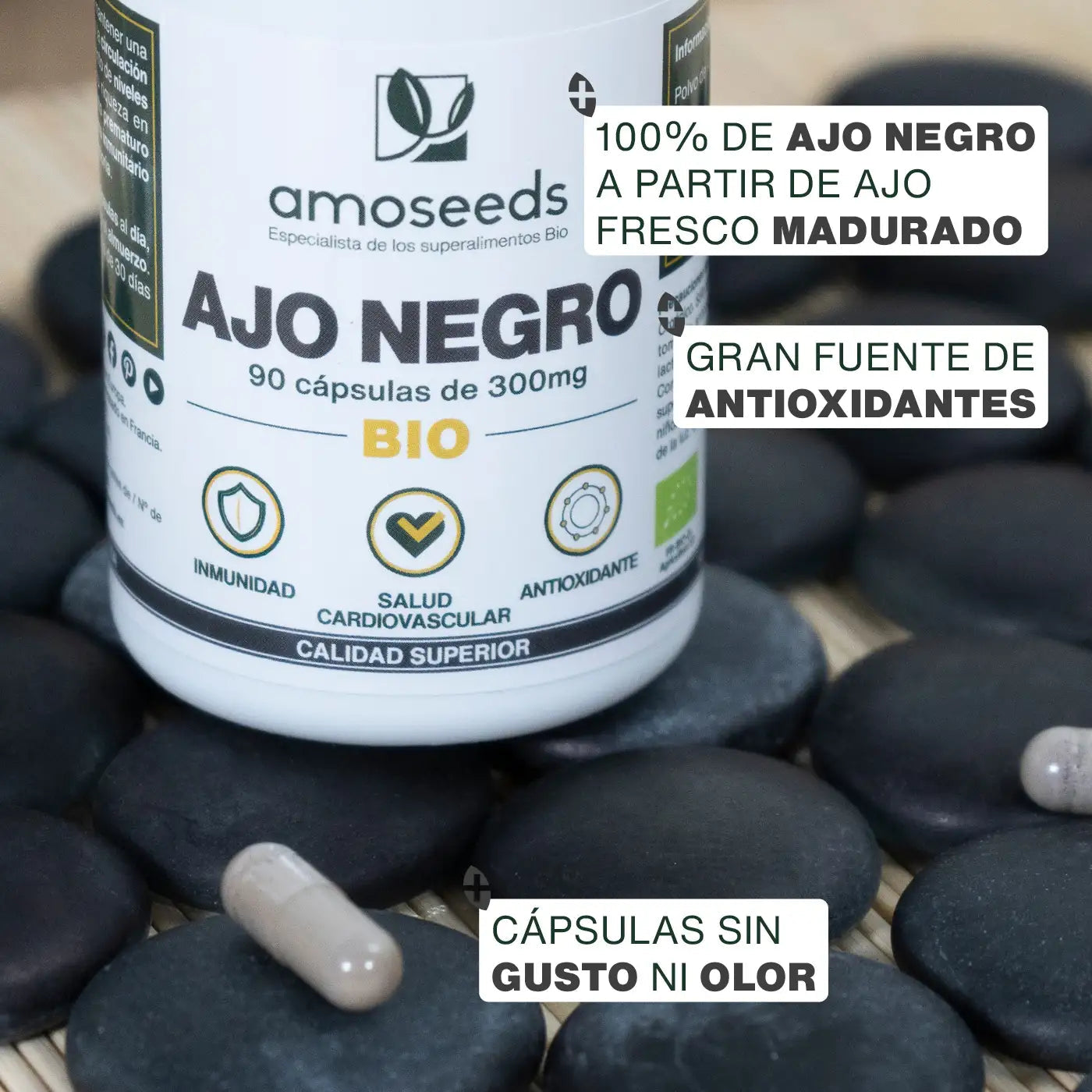 Ajo Negro Bio | 90 Cápsulas_3