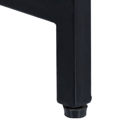Mesa Consola De Madera Maciza De Mango En Bruto 140x35x76 Cm_3
