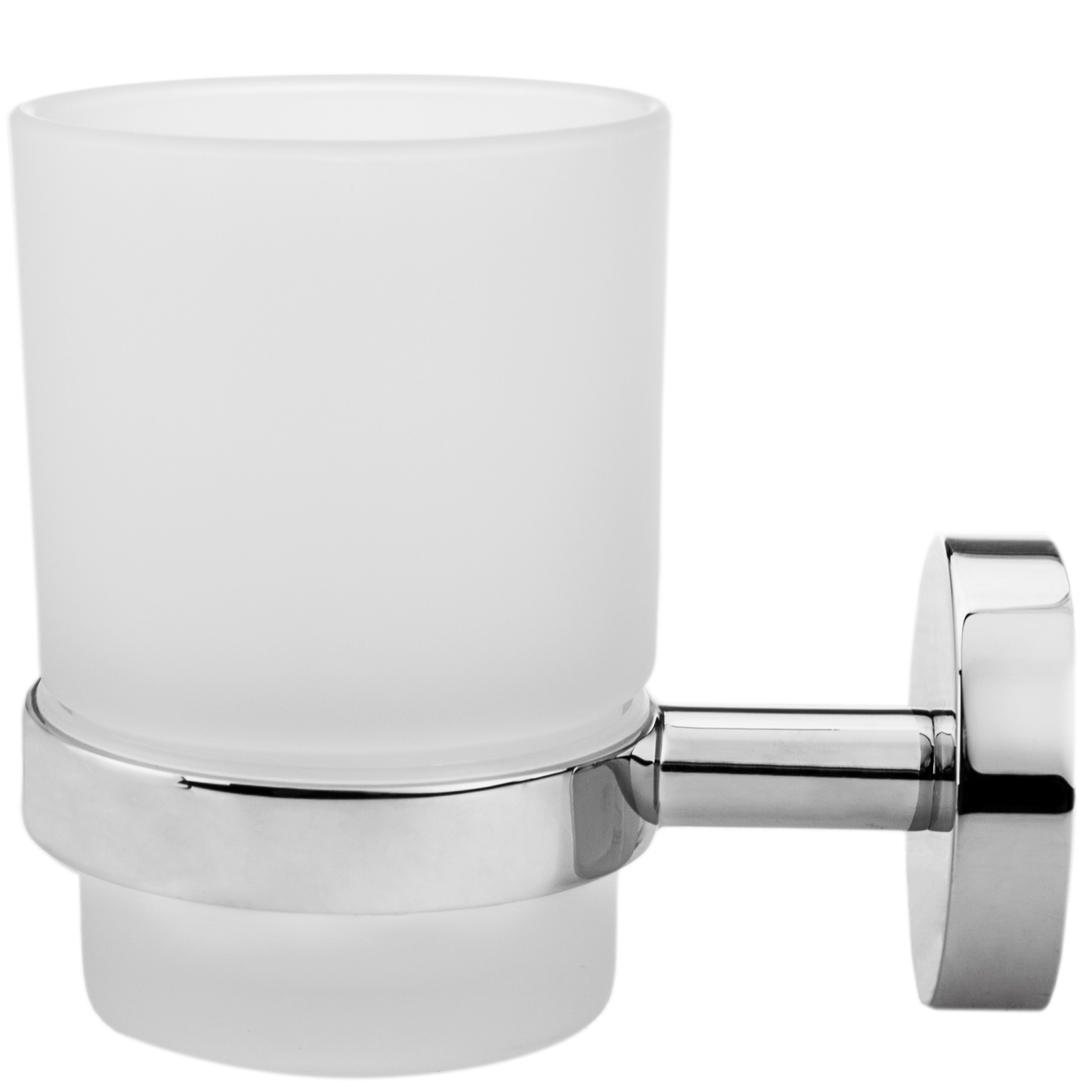 Vaso 68mm Diámetro Porta Cepillo De Dientes Con Soporte Porta Vaso De Pared Modelo Paddy_2