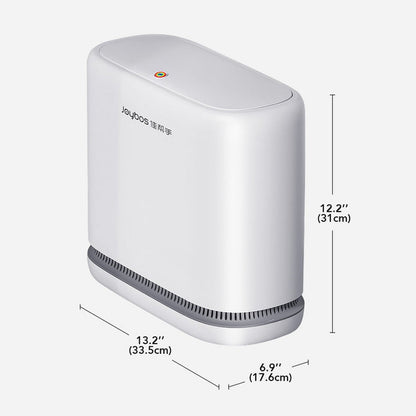 Joybos - Bote De Basura Con Tapa Superior A Presión Para Baño 12,5l_1