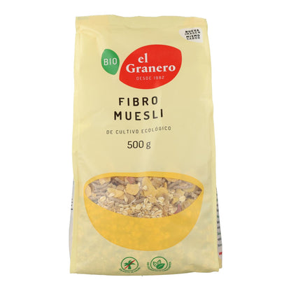 Fibro Muesli Bio El Granero, 500gr