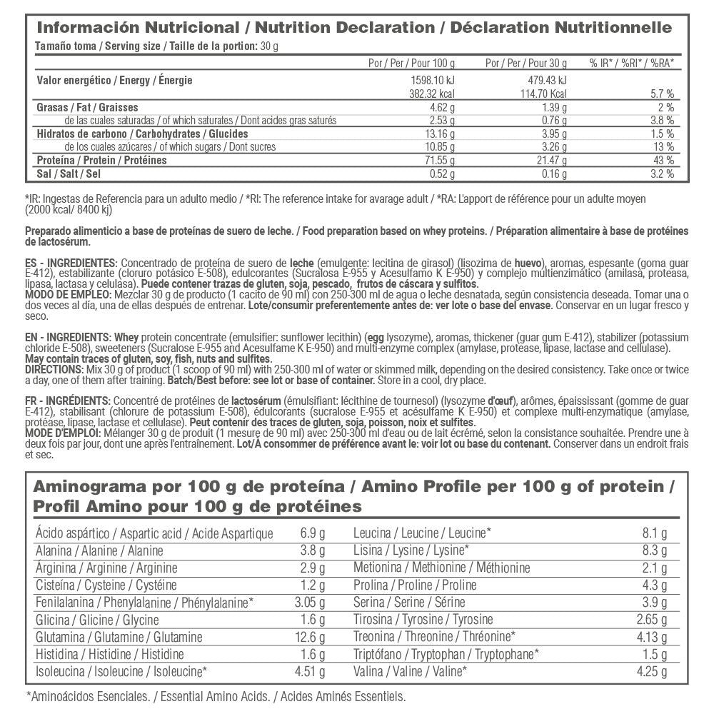 Whey Fit - 1kg - Chocolate Platano - Aumenta La Masa Muscular - Masmusculo_4