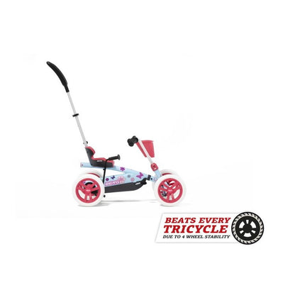 Coche De Pedales Berg Buzzy Bloom 2 En 1.
