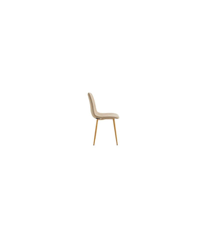 Pack De 4 Sillas Para Cocina O Comedor Nails Tapizado Textil Beige/roble, 87cm(alto) 44cm(_2