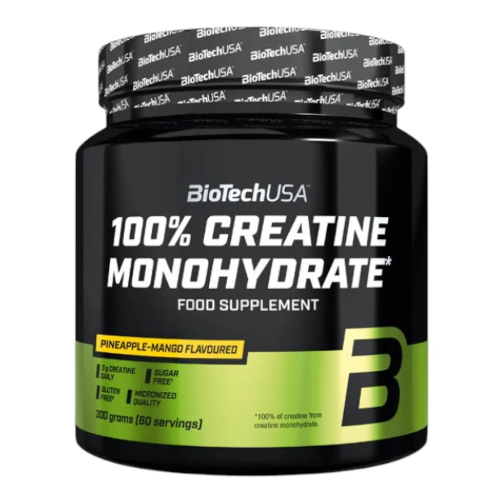 100% Creatine Monohydrate 300 Gr Sabores Piña - Mango_0