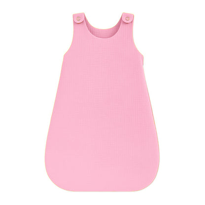 Saco De Dormir De Verano De Algodón Orgánico Rosa_0