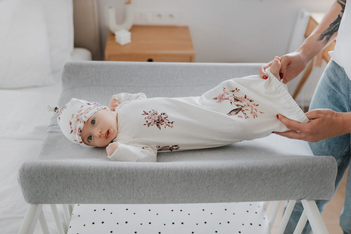 Primera Puesta Bebé Canguro 0-2m Jersey Algodón Bloom