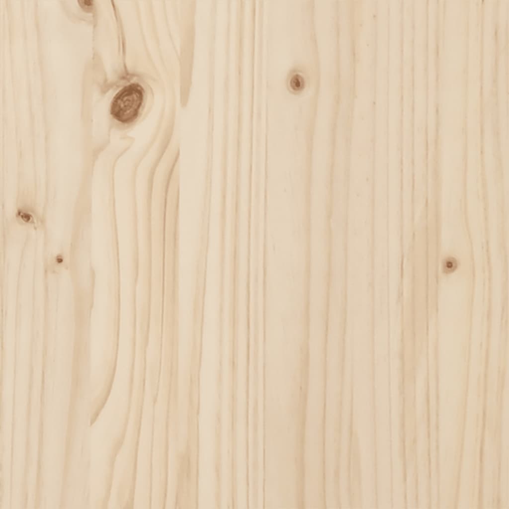 Aparador Alto De Madera Maciza De Pino 60x40x116,5 Cm / Vetonek_2
