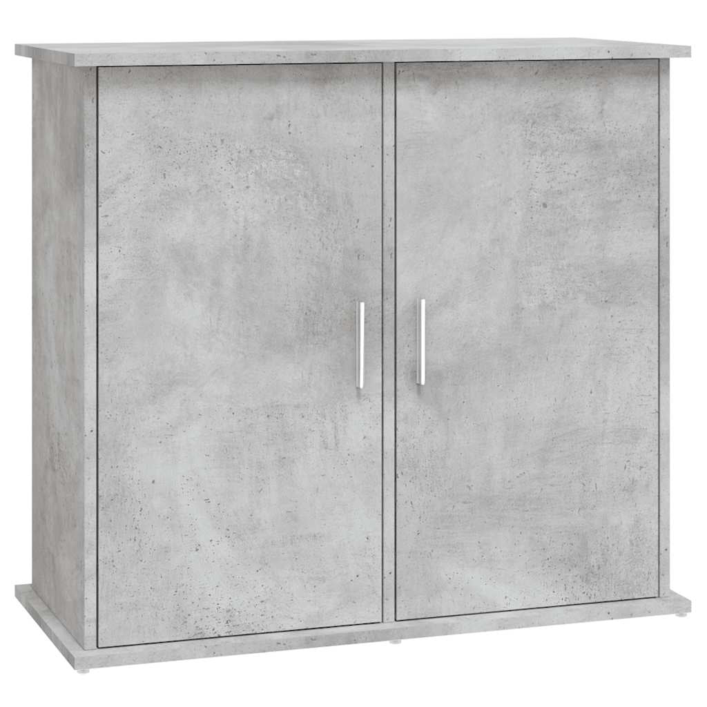 Vidaxl Soporte Para Acuario De Hormigón Gris 81x36x73 Cm De Madera Sintética_0