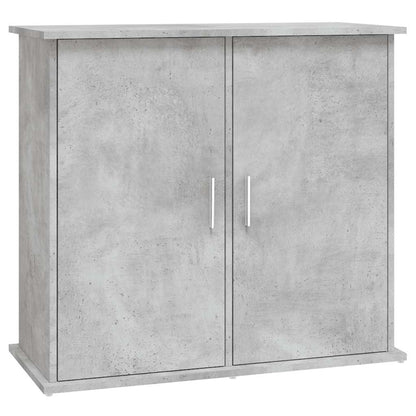 Vidaxl Soporte Para Acuario De Hormigón Gris 81x36x73 Cm De Madera Sintética_0